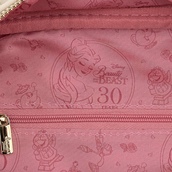 Beauty and the Beast Loungefly 30th Anniversary Purse (BRAND NEW) - Picture 5 of 5